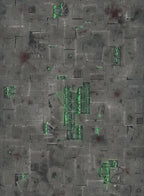 Spielmatte 44"x60" Double G-Mat: Chem Zone and Lost World