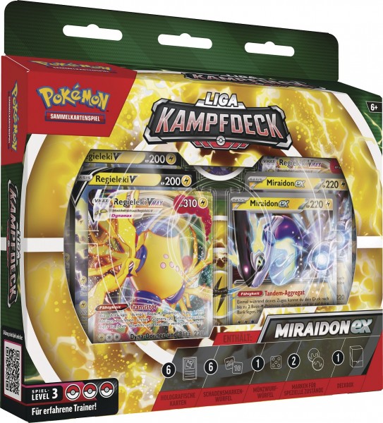 Pokémon Cards Liga Kampf Deck Miraidon EX