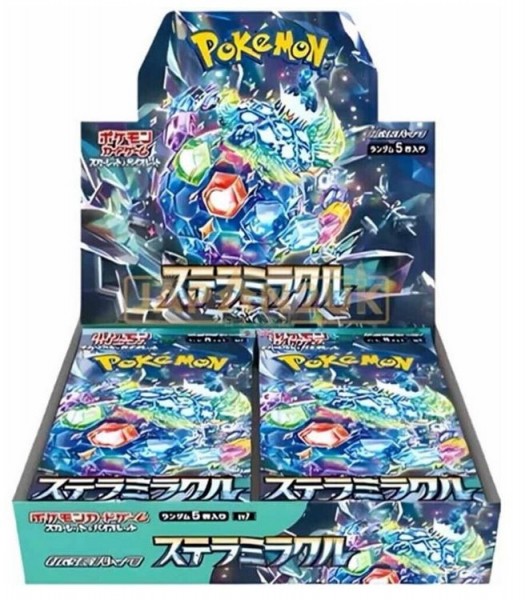Pokémon Cards Stellar Miracle Booster Display Japan