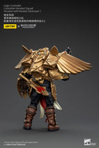 JOYTOY Warhammer The Horus Heresy Actionfigur 1/18 Legio Custodes Custodian Venatari Squad Venatari with Kenetic Destroyer 1 13 cm