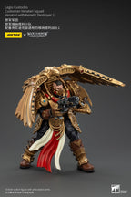 JOYTOY Warhammer The Horus Heresy Actionfigur 1/18 Legio Custodes Custodian Venatari Squad Venatari with Kenetic Destroyer 1 13 cm
