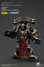 JOYTOY Warhammer 40.000 Actionfigur Chaos Space Marines Black Legion Chosen with Bolt Pistol and Power Fist 20 cm