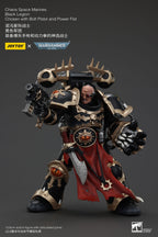 JOYTOY Warhammer 40.000 Actionfigur Chaos Space Marines Black Legion Chosen with Bolt Pistol and Power Fist 20 cm