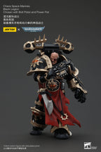 JOYTOY Warhammer 40.000 Actionfigur Chaos Space Marines Black Legion Chosen with Bolt Pistol and Power Fist 20 cm