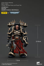 JOYTOY Warhammer 40.000 Actionfigur Chaos Space Marines Black Legion Chosen with Bolt Pistol and Power Fist 20 cm