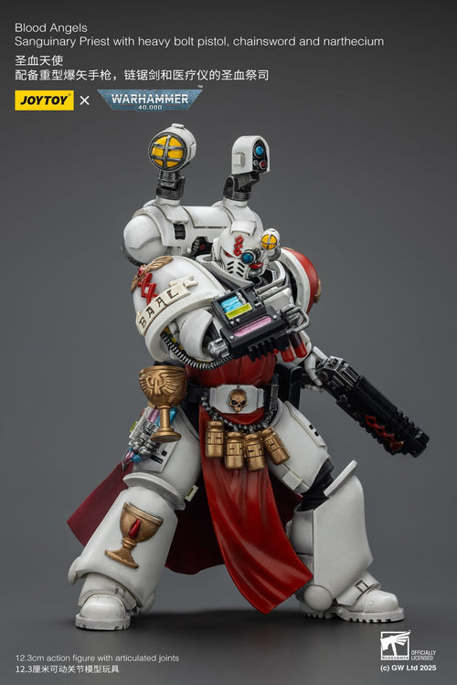 JOYTOY Warhammer 40.000 Actionfigur Blood Angels Sanguinary Priest 12 cm