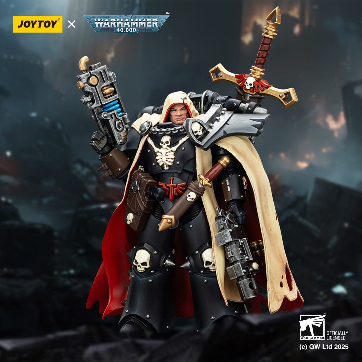 JOYTOY Warhammer 40.000 Actionfigur Chaos Space Marines Cypher Lord of the Fallen 20 cm