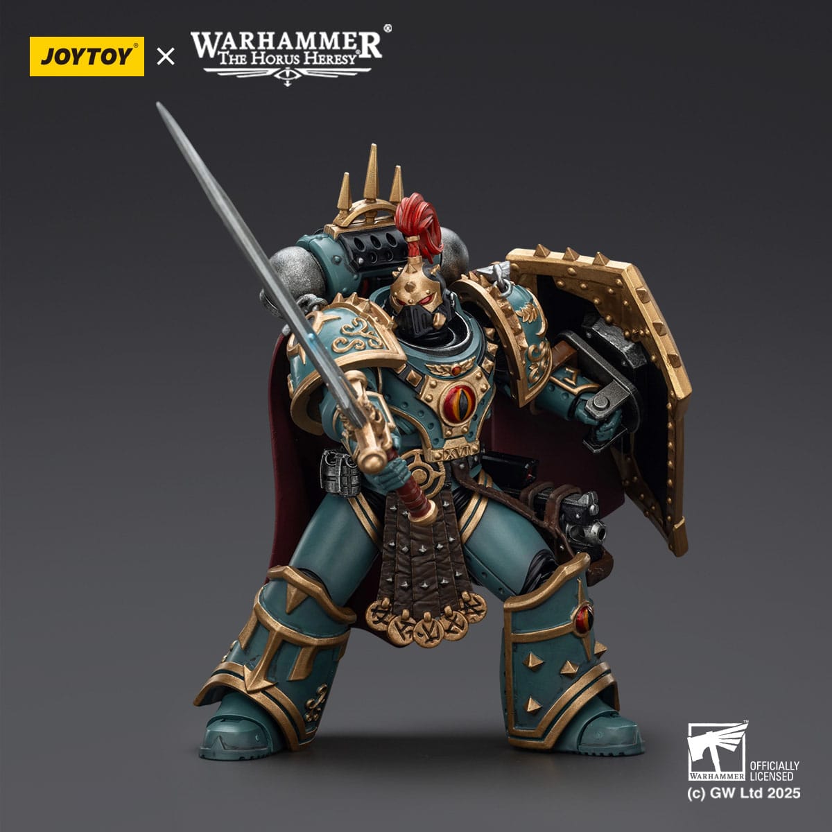 JOYTOY Warhammer The Horus Heresy Actionfigur Sons of Horus Little Horus Aximand Captain of the 5th Company 20 cm