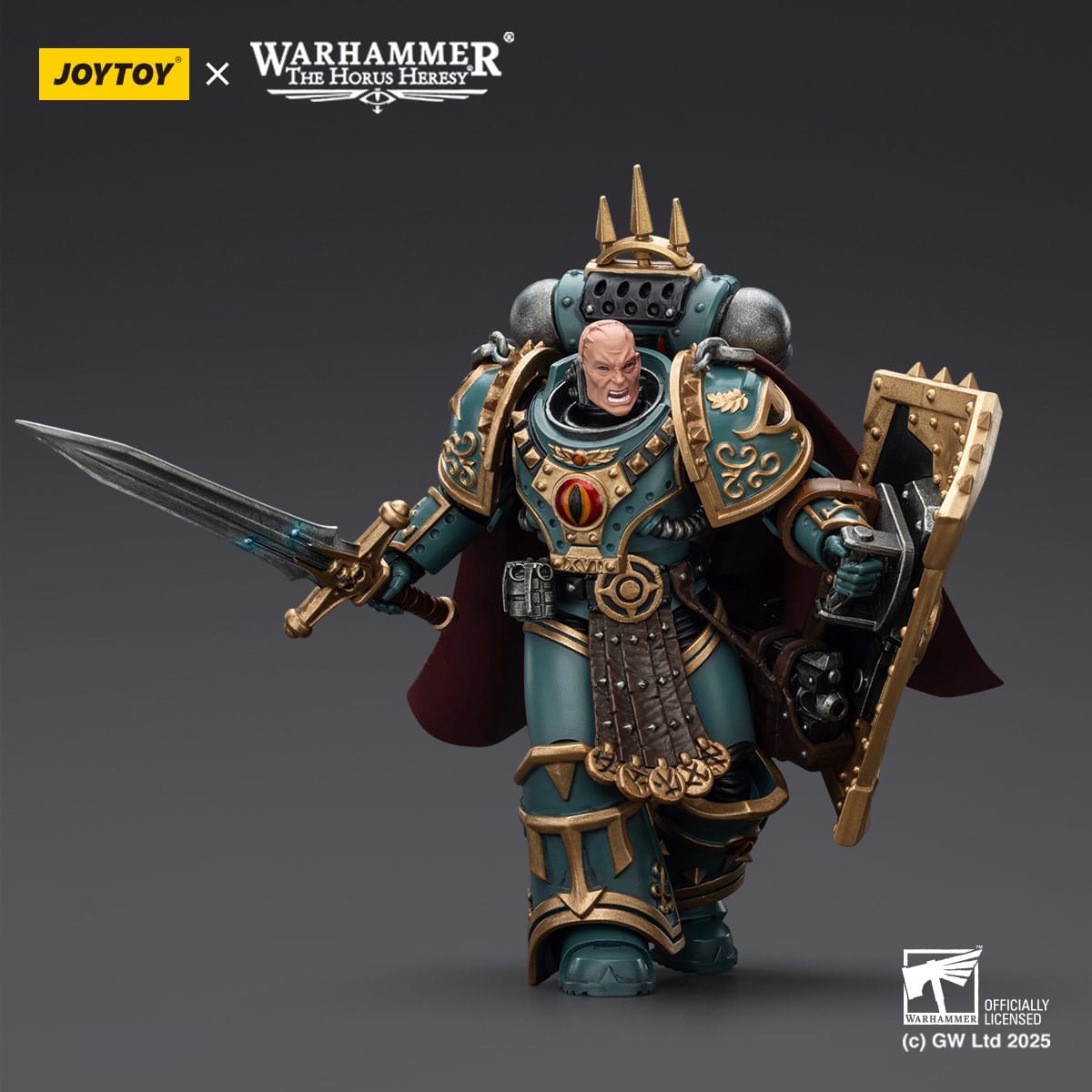 JOYTOY Warhammer The Horus Heresy Actionfigur Sons of Horus Little Horus Aximand Captain of the 5th Company 20 cm