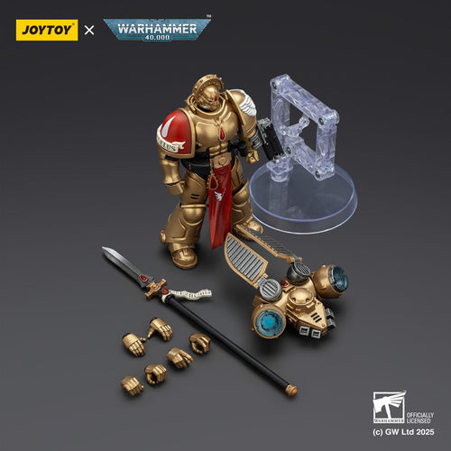 JOYTOY Warhammer 40.000: Combat Patrol Blood Angels Actionfigur Sanguinary Guard 2 with Angelus Boltgun and Encarmine Spear 20 cm