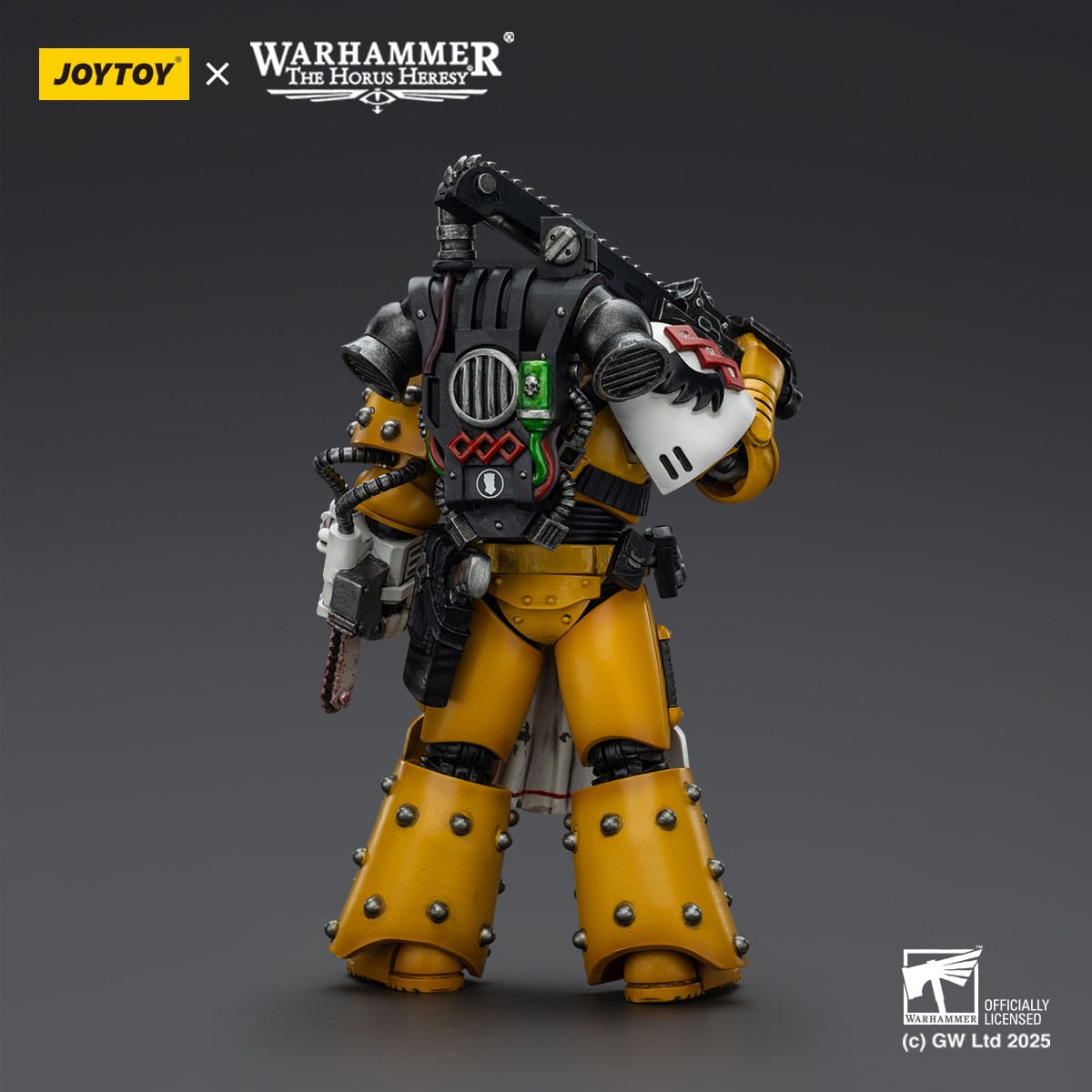 JOYTOY Warhammer 40.000: Actionfigur Imperial Fists Legion Apothecary 12 cm