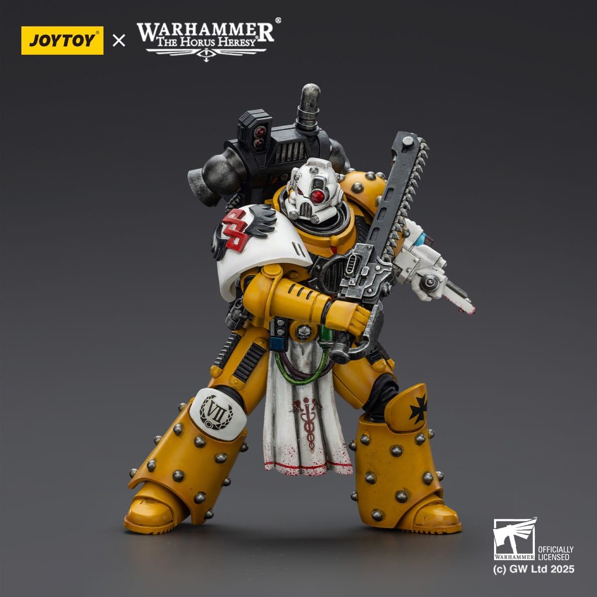 JOYTOY Warhammer 40.000: Actionfigur Imperial Fists Legion Apothecary 12 cm