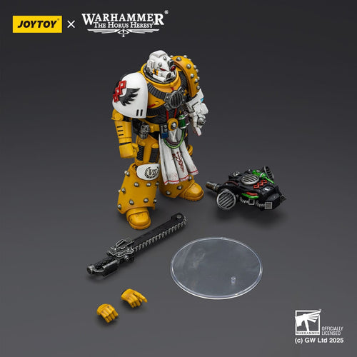 JOYTOY Warhammer 40.000: Actionfigur Imperial Fists Legion Apothecary 12 cm