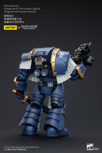 JOYTOY Warhammer The Horus Heresy Actionfigur 1/18 Ultramarines Cataphractii Terminator Squad Sergeant with Power Sword 14 cm