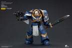 JOYTOY Warhammer The Horus Heresy Actionfigur 1/18 Ultramarines Cataphractii Terminator Squad Sergeant with Power Sword 14 cm