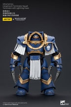 JOYTOY Warhammer The Horus Heresy Actionfigur 1/18 Ultramarines Cataphractii Terminator Squad Terminator with Lightning Claws 14 cm