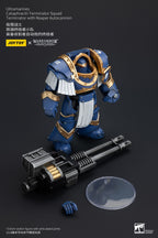 JOYTOY Warhammer The Horus Heresy Actionfigur 1/18 Ultramarines Cataphractii Terminator Squad Terminator with Reaper Autocannon 14 cm