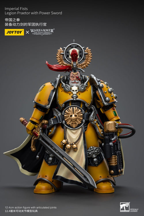 JOYTOY Warhammer The Horus Heresy Actionfigur 1/18 Imperial Fists Legion Praetor with Power Sword 12 cm
