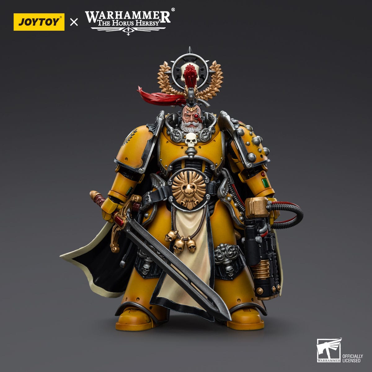 JOYTOY Warhammer The Horus Heresy Actionfigur 1/18 Imperial Fists Legion Praetor with Power Sword 12 cm