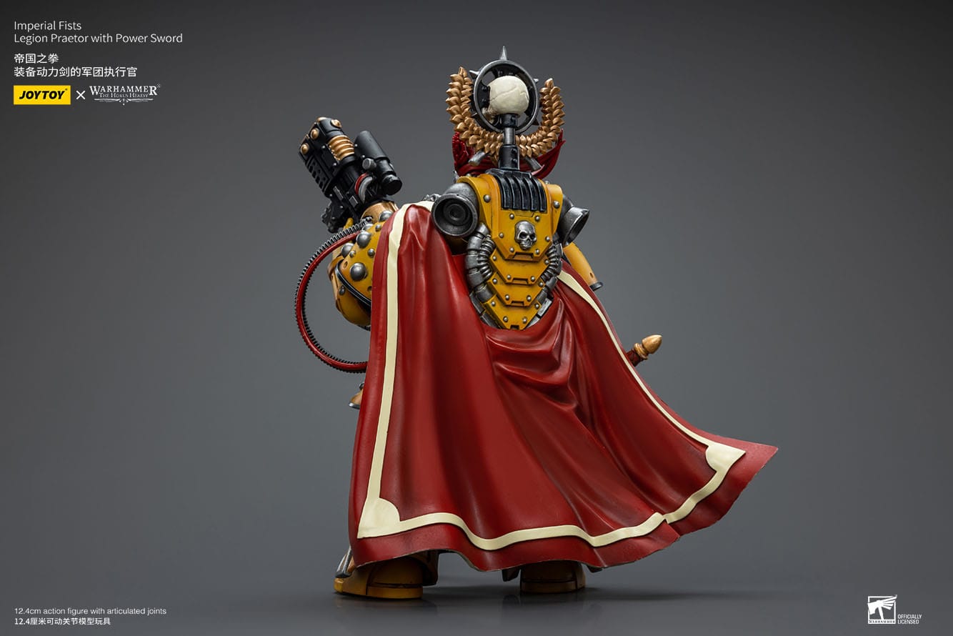 JOYTOY Warhammer The Horus Heresy Actionfigur 1/18 Imperial Fists Legion Praetor with Power Sword 12 cm