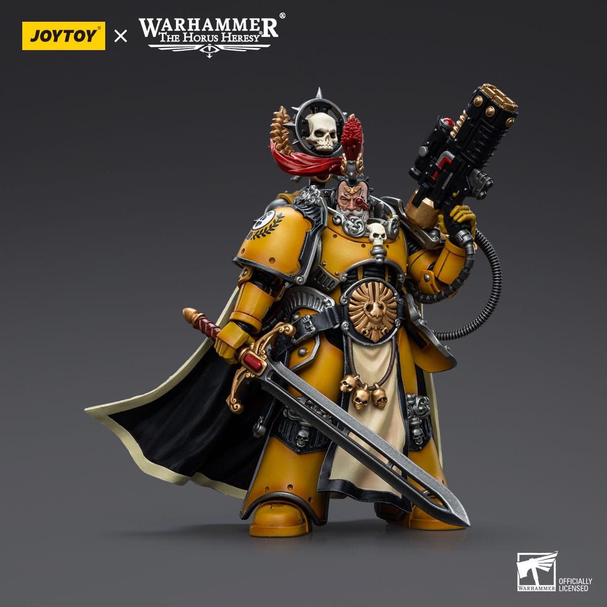 JOYTOY Warhammer The Horus Heresy Actionfigur 1/18 Imperial Fists Legion Praetor with Power Sword 12 cm