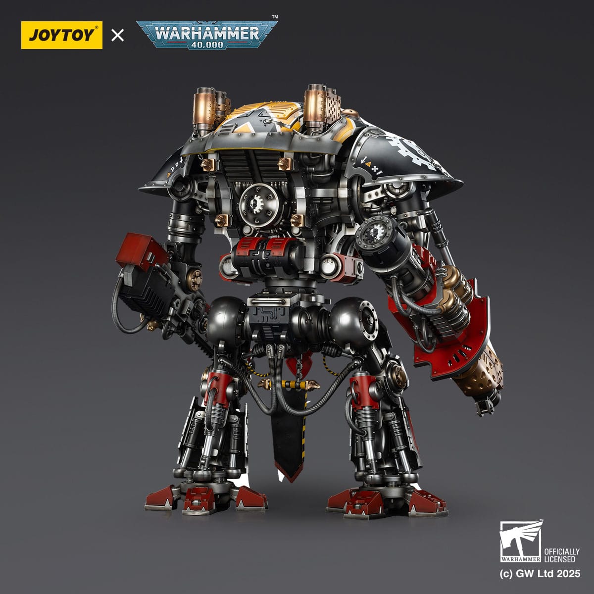 JOYTOY Warhammer 40.000: Space Marine 2 Actionfigur Imperial Knights House Raven Knight Errant 56 cm