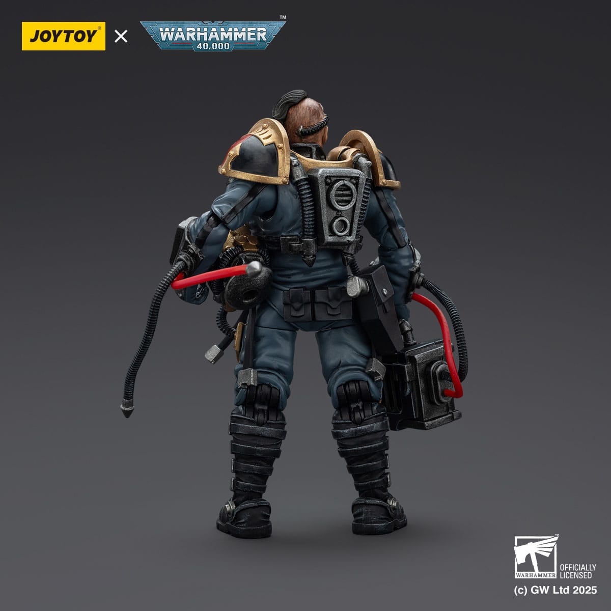 JOYTOY Warhammer 40.000: Space Marine 2 Actionfigur Imperial Knights House Raven Knight Errant 56 cm