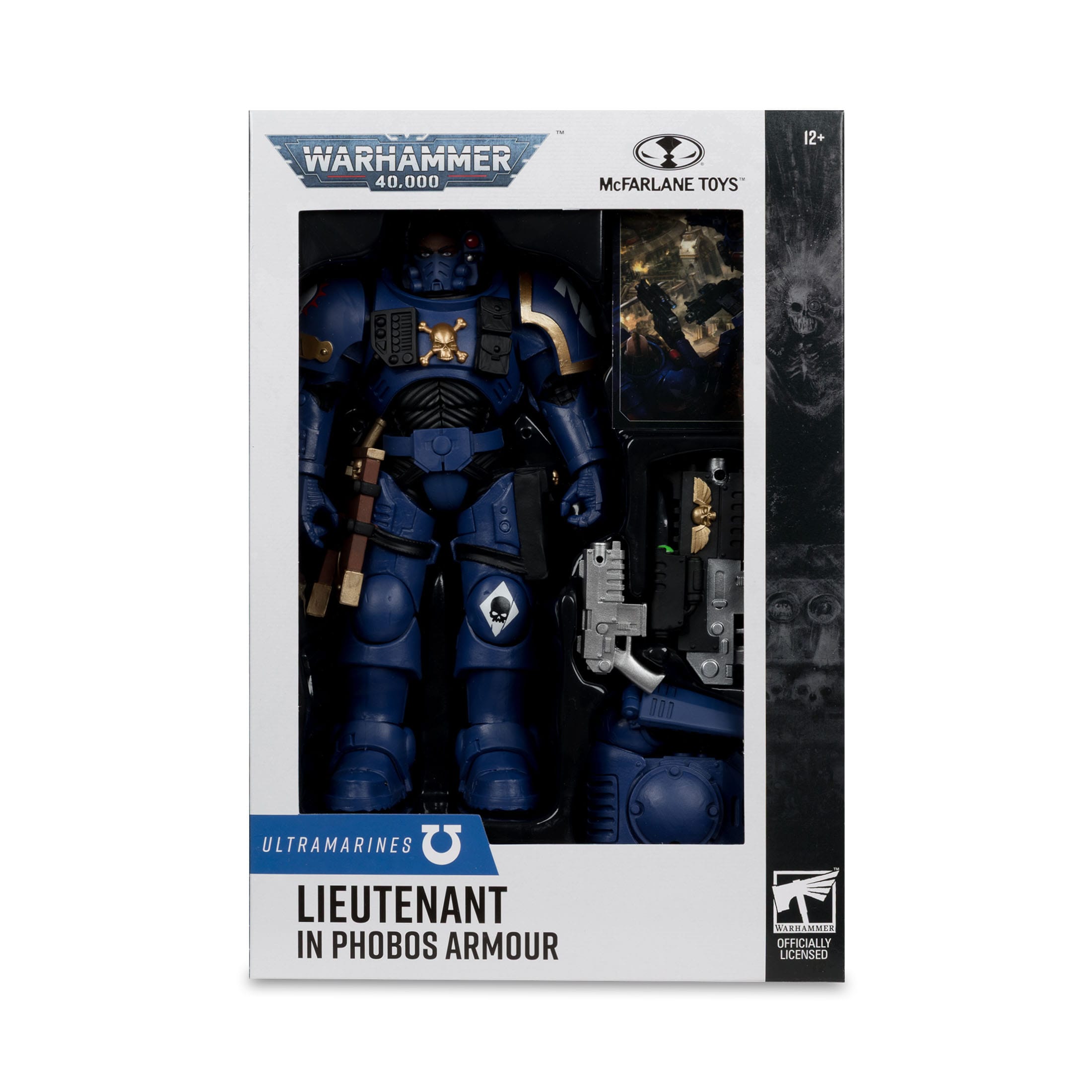 McFarlane Warhammer 40.000 Actionfigur Lieutenant in Phobos Armor (Ultramarines) 18 cm