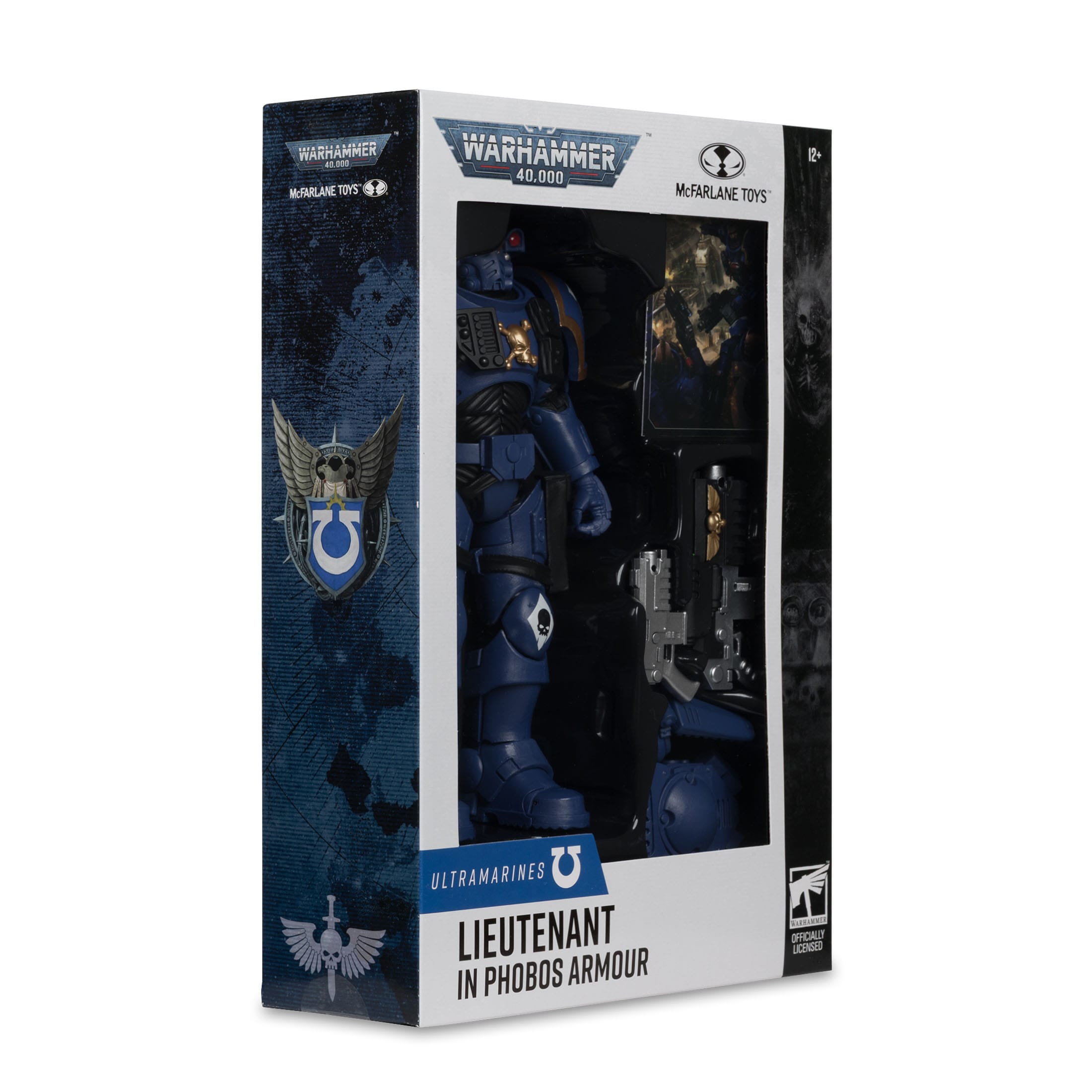 McFarlane Warhammer 40.000 Actionfigur Lieutenant in Phobos Armor (Ultramarines) 18 cm