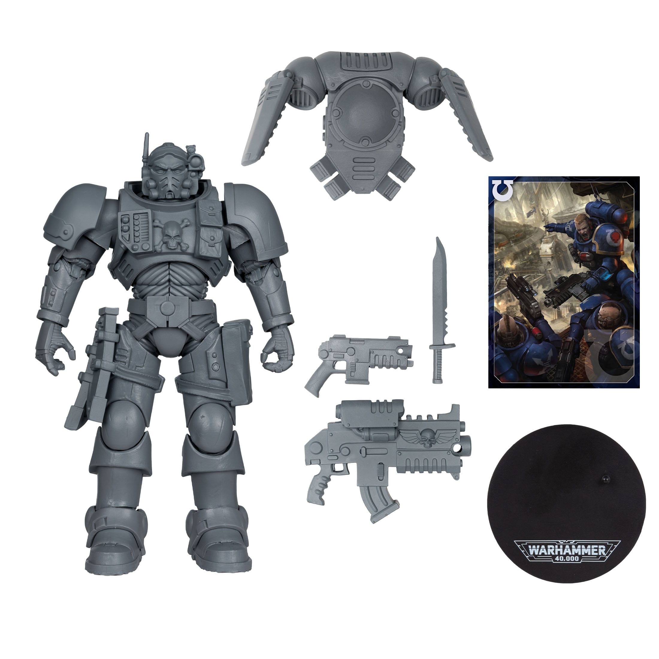 McFarlane Warhammer 40.000 Actionfigur Lieutenant in Phobos Armor (Ultramarines) (Artist Proof) 18 cm
