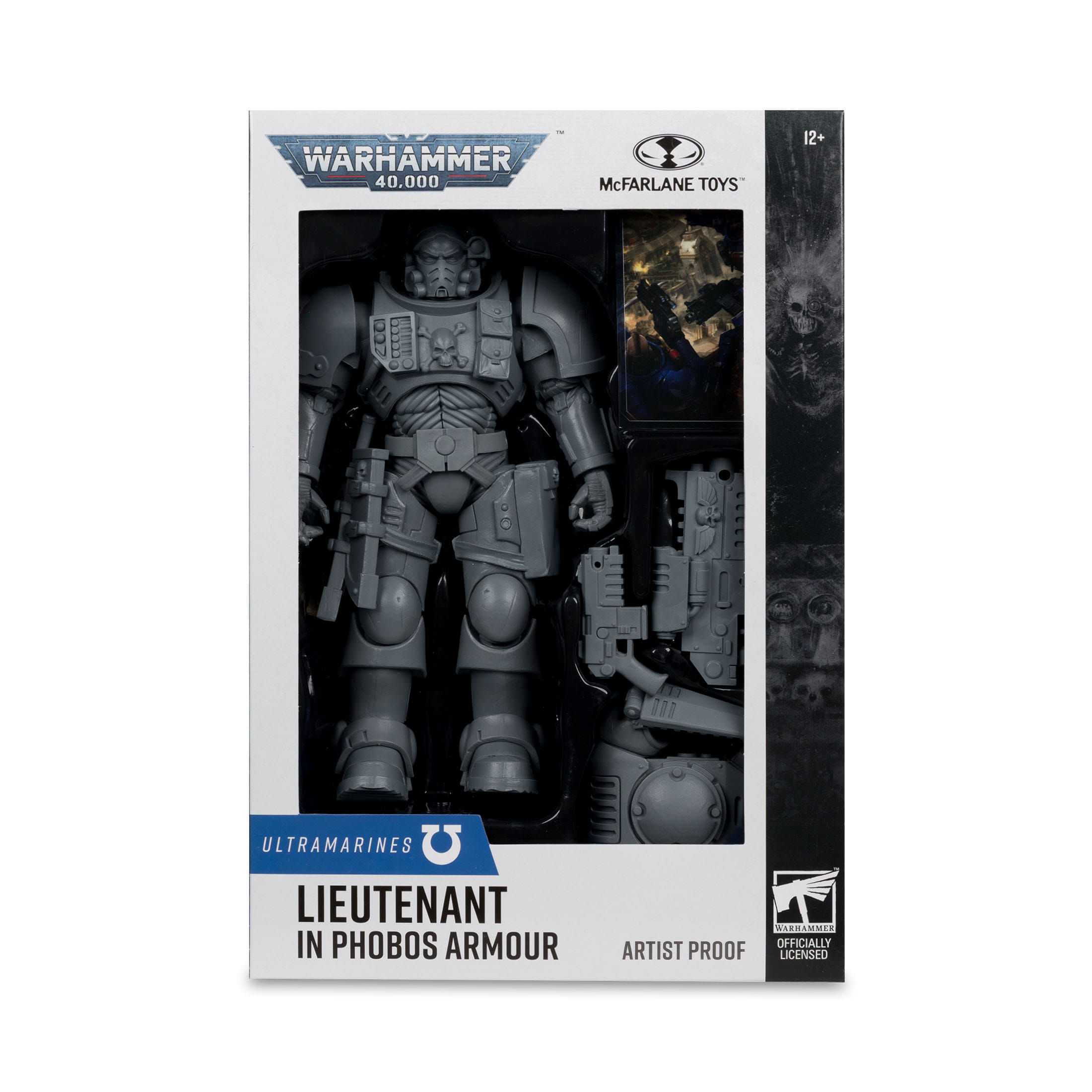 McFarlane Warhammer 40.000 Actionfigur Lieutenant in Phobos Armor (Ultramarines) (Artist Proof) 18 cm