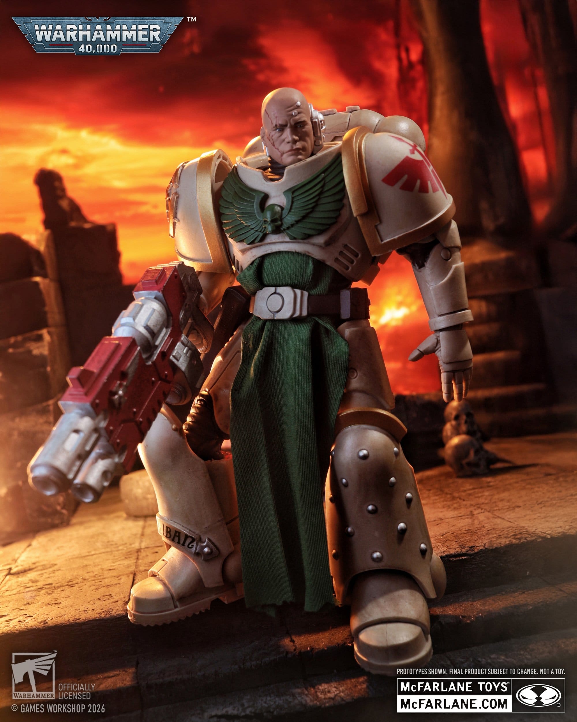 McFarlane Warhammer 40.000 Actionfigur Sternguard Veteran (Dark Angels) 18 cm
