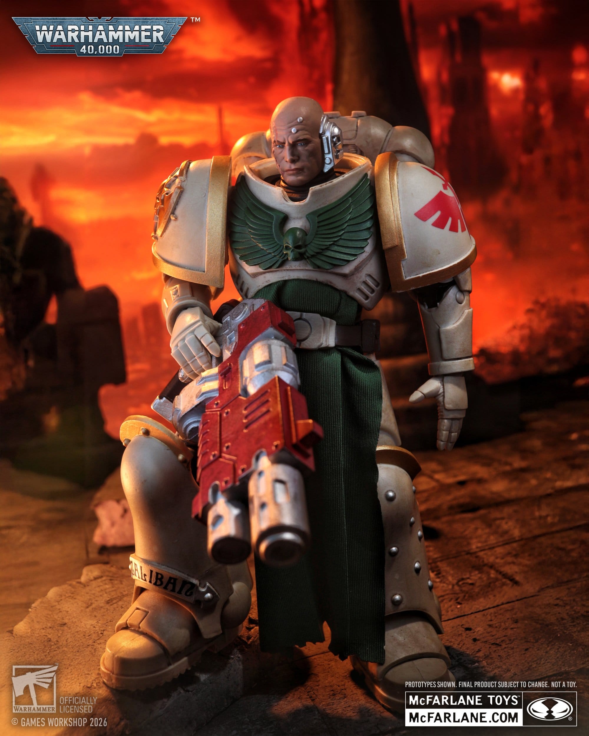 McFarlane Warhammer 40.000 Actionfigur Sternguard Veteran (Dark Angels) 18 cm