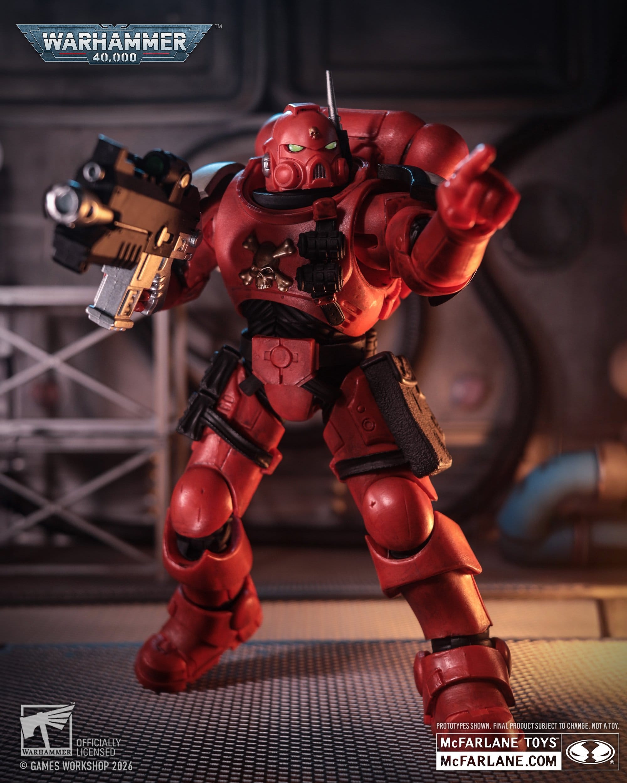 McFarlane Warhammer 40.000 Actionfigur Infiltrator (Blood Ravens ) (Dawn of War 4) 20 cm