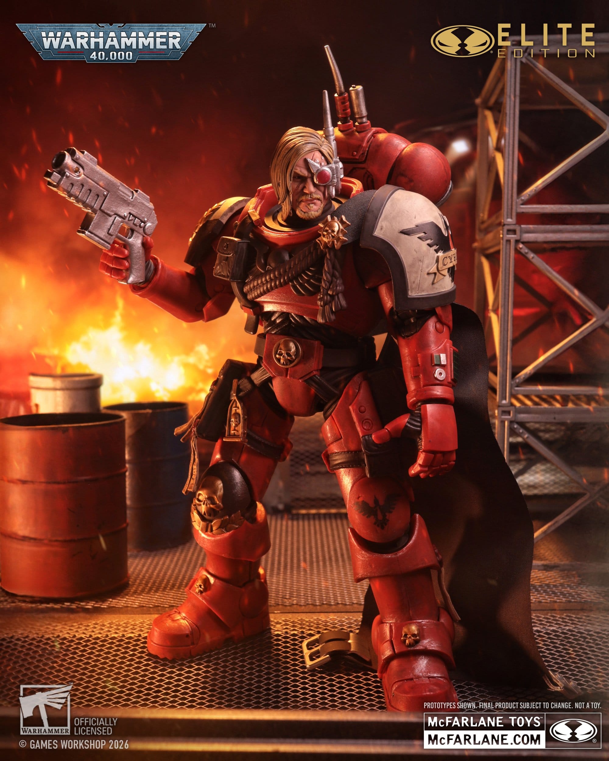 McFarlane Warhammer 40.000 Dawn of War Elite Edition Actionfigur Captain Cyrus (Dawn of War 4) 20 cm