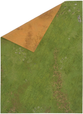 Spielmatte 44"x60" Double G-Mat: Highlands in War and Sands of Time