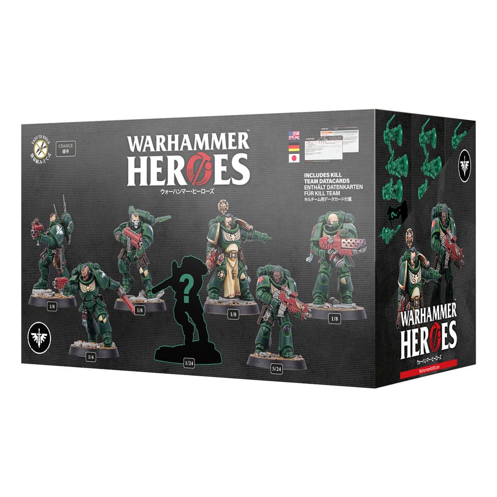 Warhammer Heroes Miniaturen Dark Angels Einzelbox