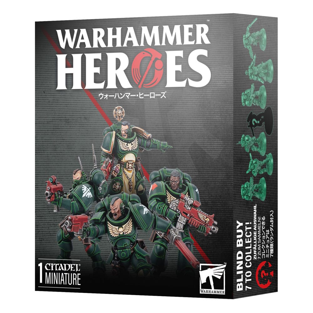 Warhammer Heroes Miniaturen Dark Angels Einzelbox