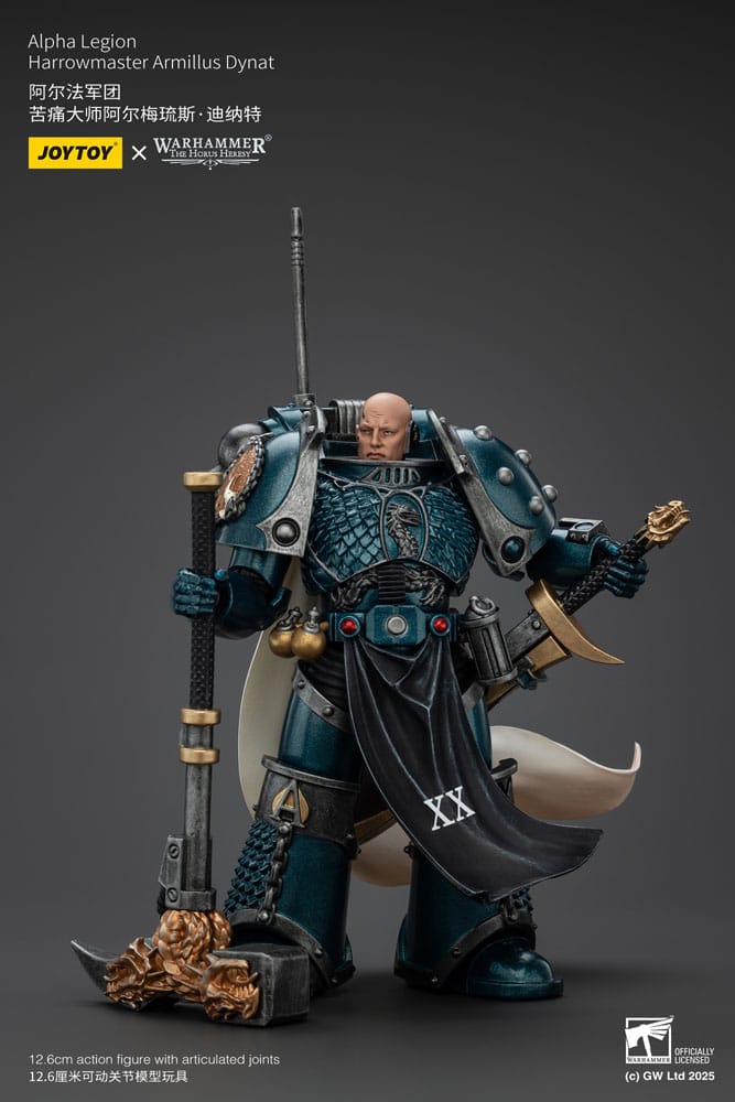 JOYTOY Warhammer The Horus Heresy Actionfigur Alpha Legion Harrowmaster Armillus Dynat 20 cm