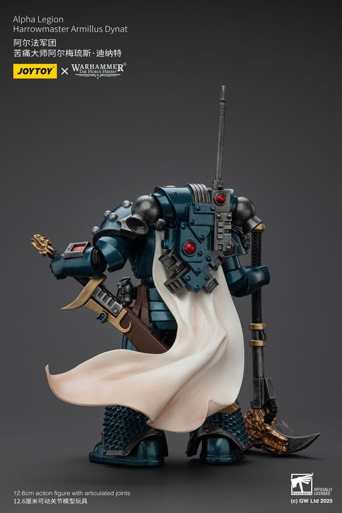 JOYTOY Warhammer The Horus Heresy Actionfigur Alpha Legion Harrowmaster Armillus Dynat 20 cm