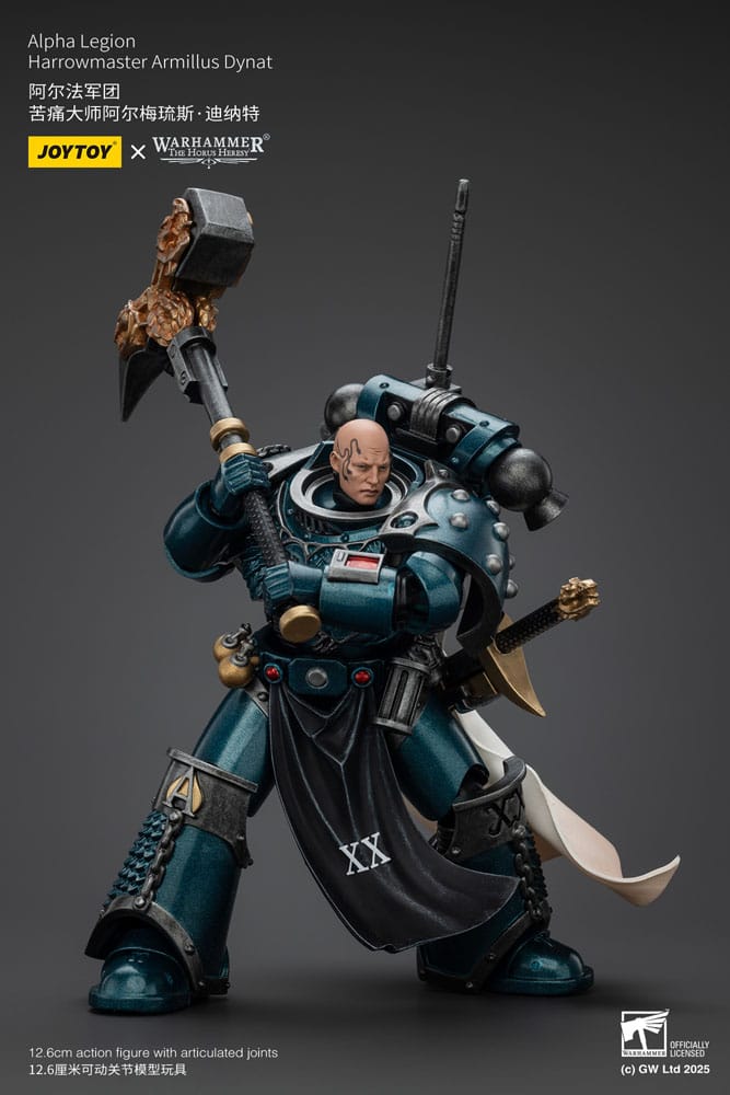 JOYTOY Warhammer The Horus Heresy Actionfigur Alpha Legion Harrowmaster Armillus Dynat 20 cm