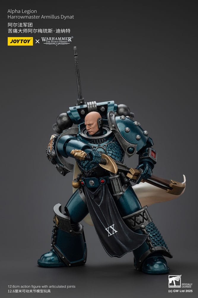 JOYTOY Warhammer The Horus Heresy Actionfigur Alpha Legion Harrowmaster Armillus Dynat 20 cm