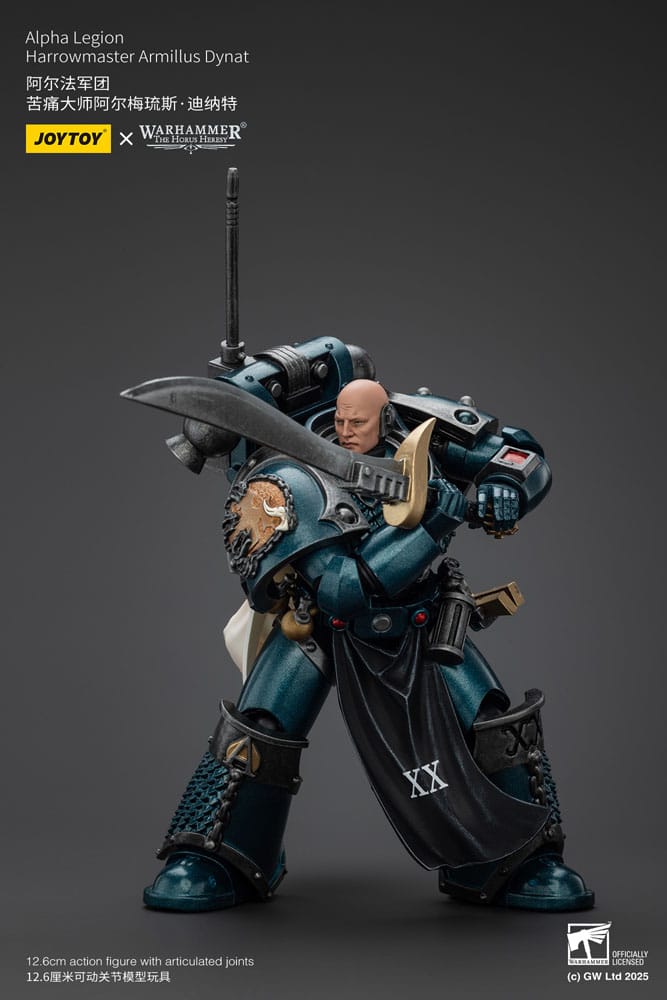 JOYTOY Warhammer The Horus Heresy Actionfigur Alpha Legion Harrowmaster Armillus Dynat 20 cm
